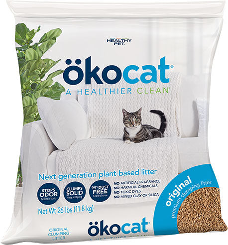 Okocat Original Premium Clumping Cat Litter