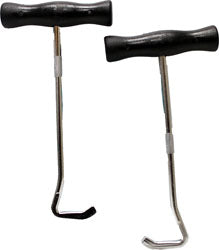 Flat End Boot Hook W/Plastic Handle