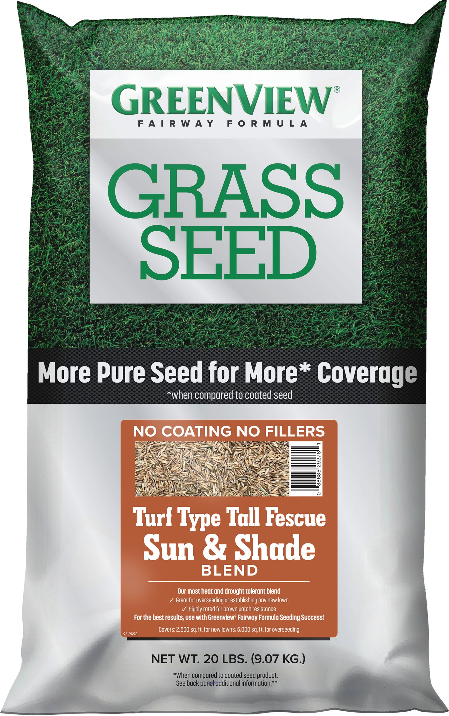 Fairway Formula Tall Fescue Sun & Shade Grass Seed