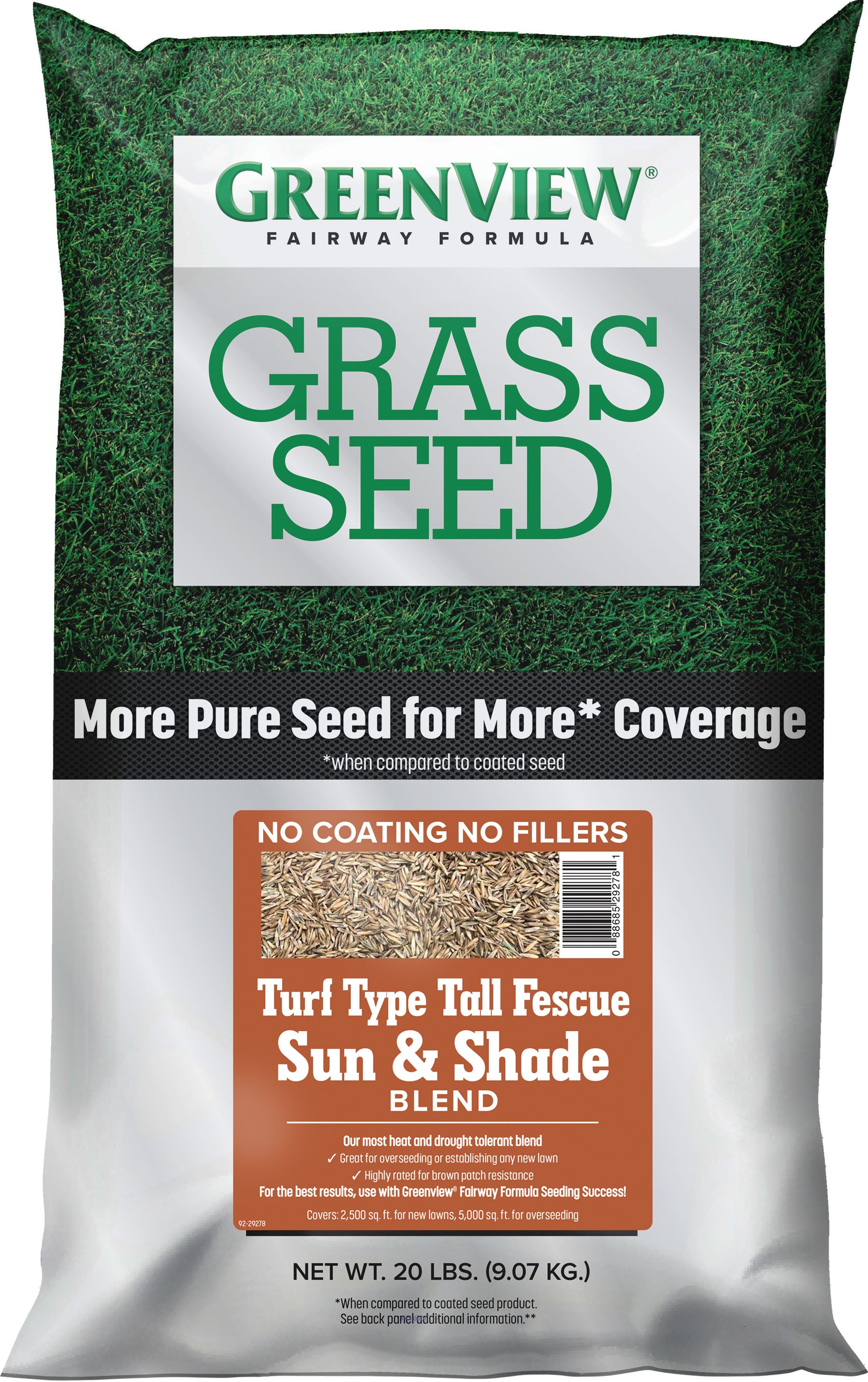Fairway Formula Tall Fescue Sun & Shade Grass Seed
