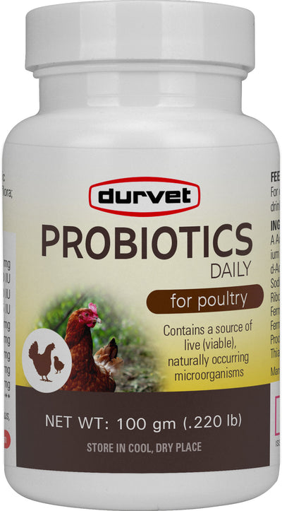 Durvet Probiotics Daily Poultry Supplement