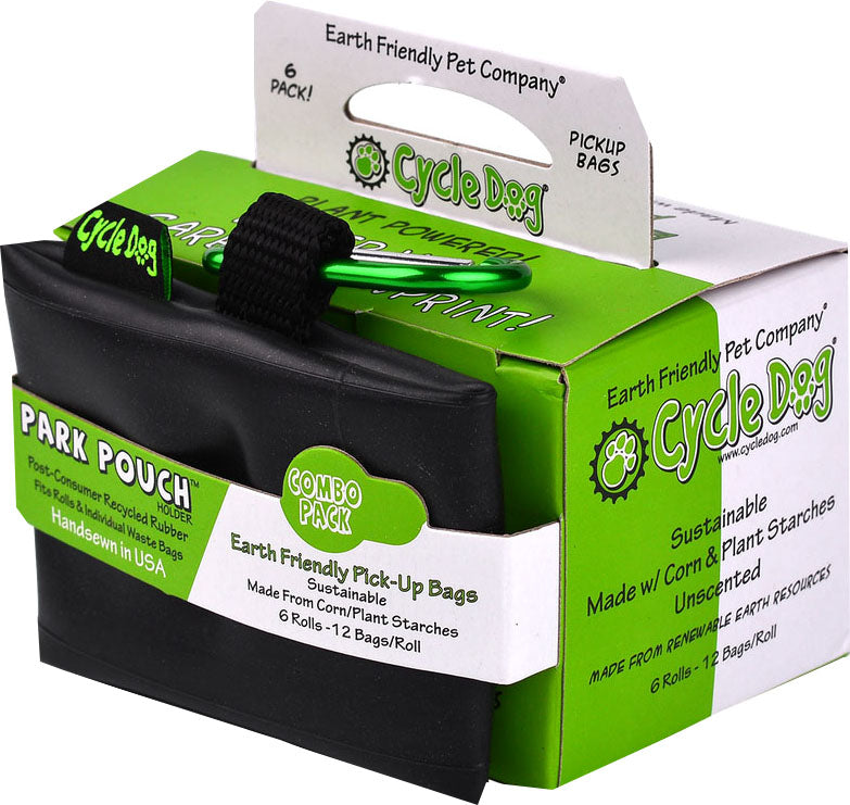 Cycle Dog Earth Friendly Pick-Up Bags W/ Pouch