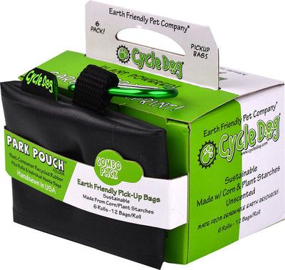 Cycle Dog Earth Friendly Pick-Up Bags W/ Pouch
