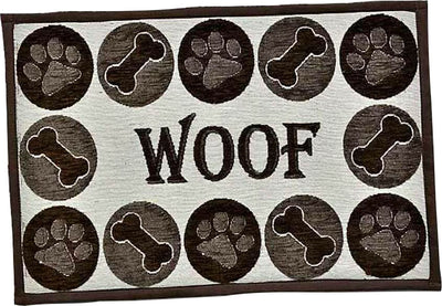 Bella Woof Chenille Fashion Mat