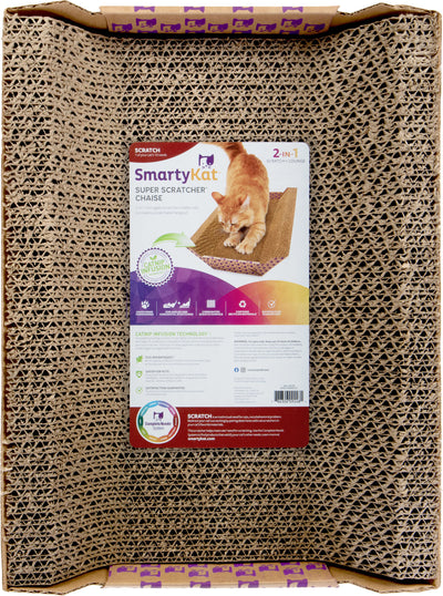 Smartykat Super Scratcher Chaise Scratcher/Lounge