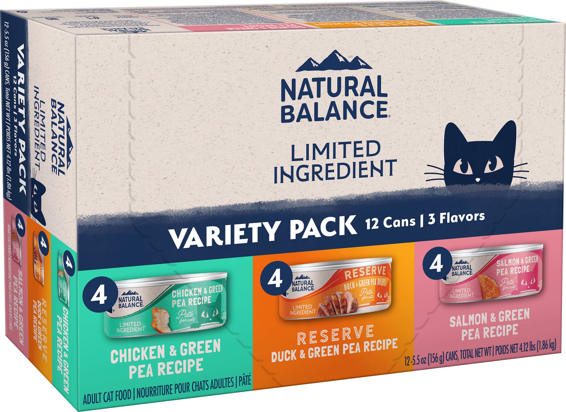 Nb Limited Ingredient Canned Cat Food Variety Pack