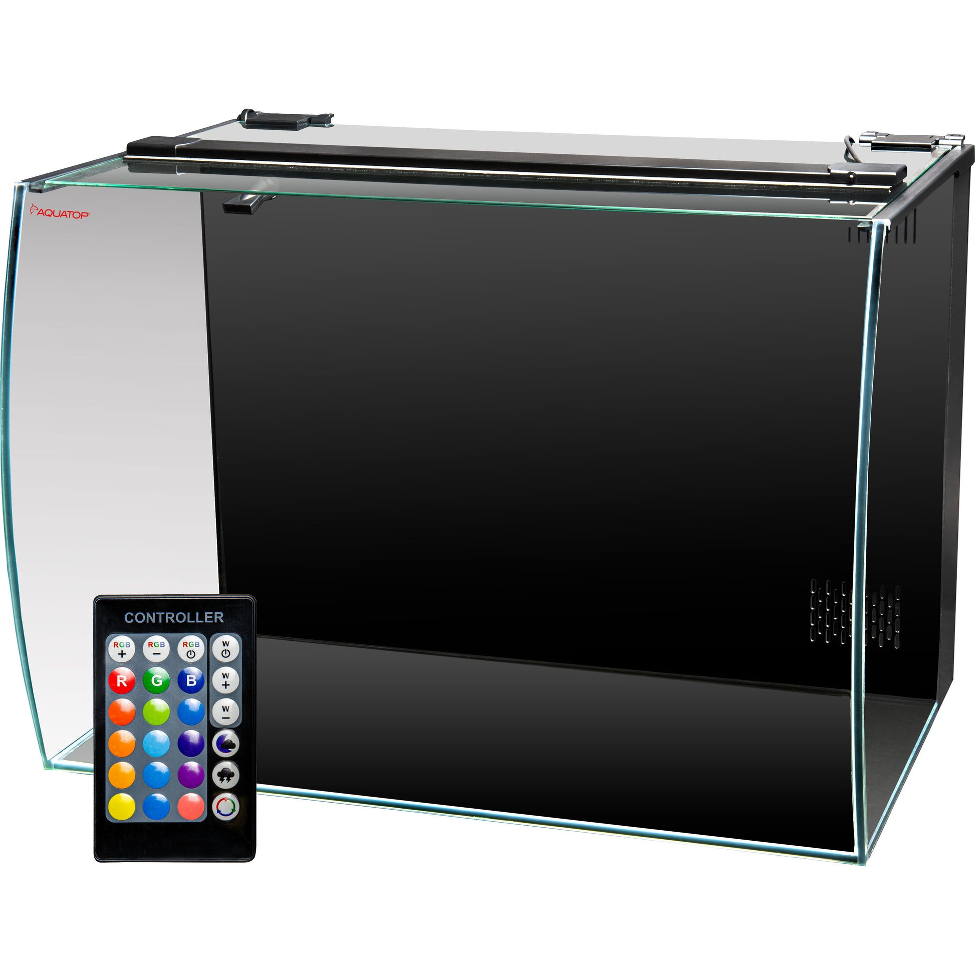 Aquatop Formosa Bowfront Desktop Glass Kit W/Led