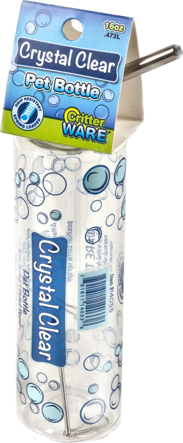 Crystal Clear Plastic Pet Bottle