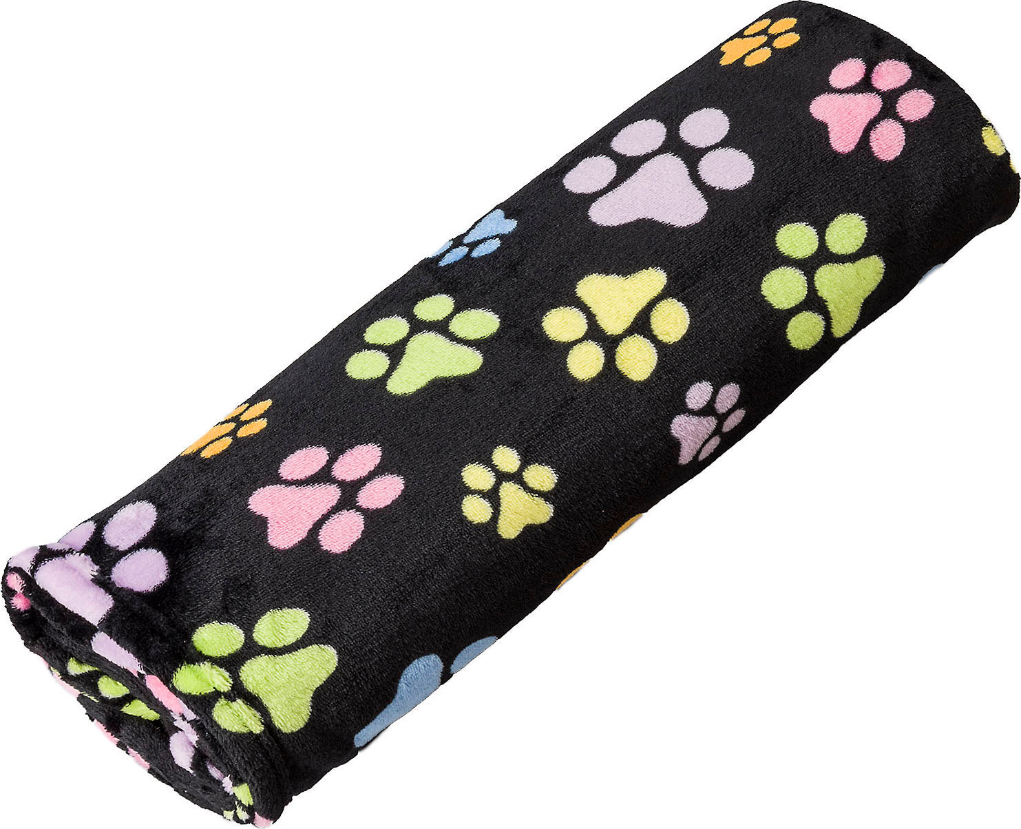 Spot Snuggler Rainbow Paw Blanket