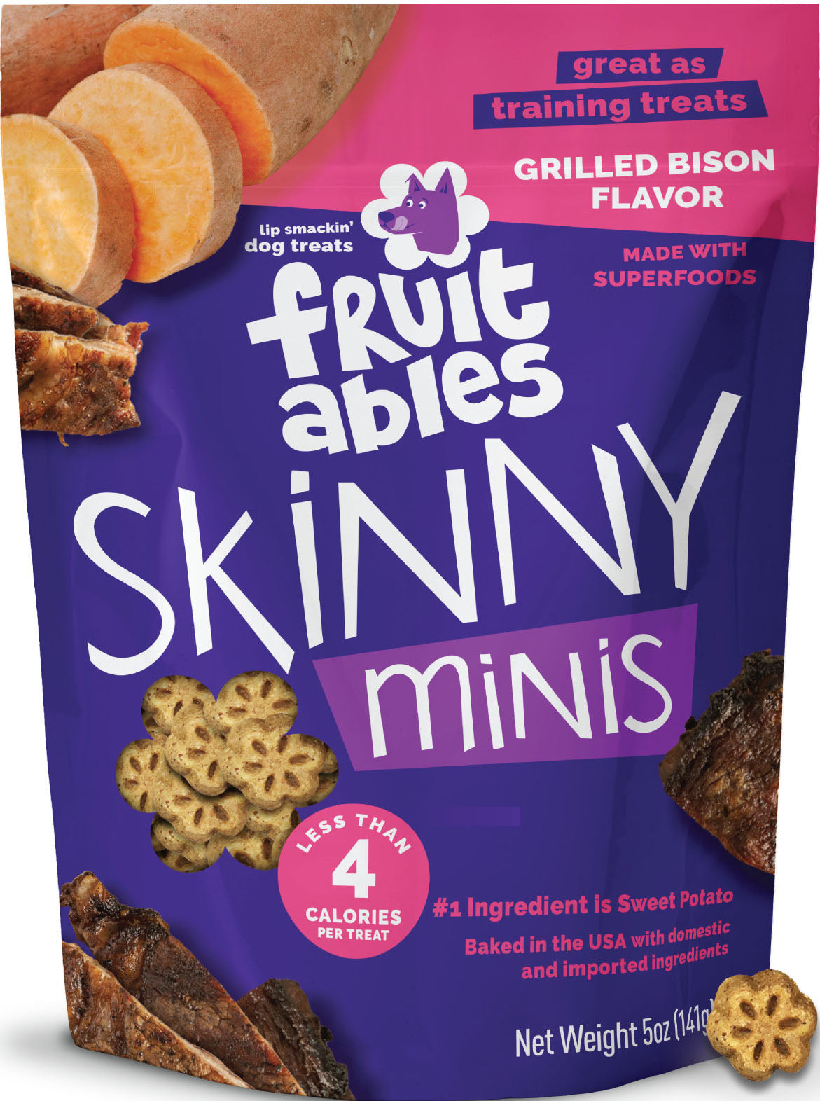 Fruitables Skinny Minis Grain Free Soft Chew