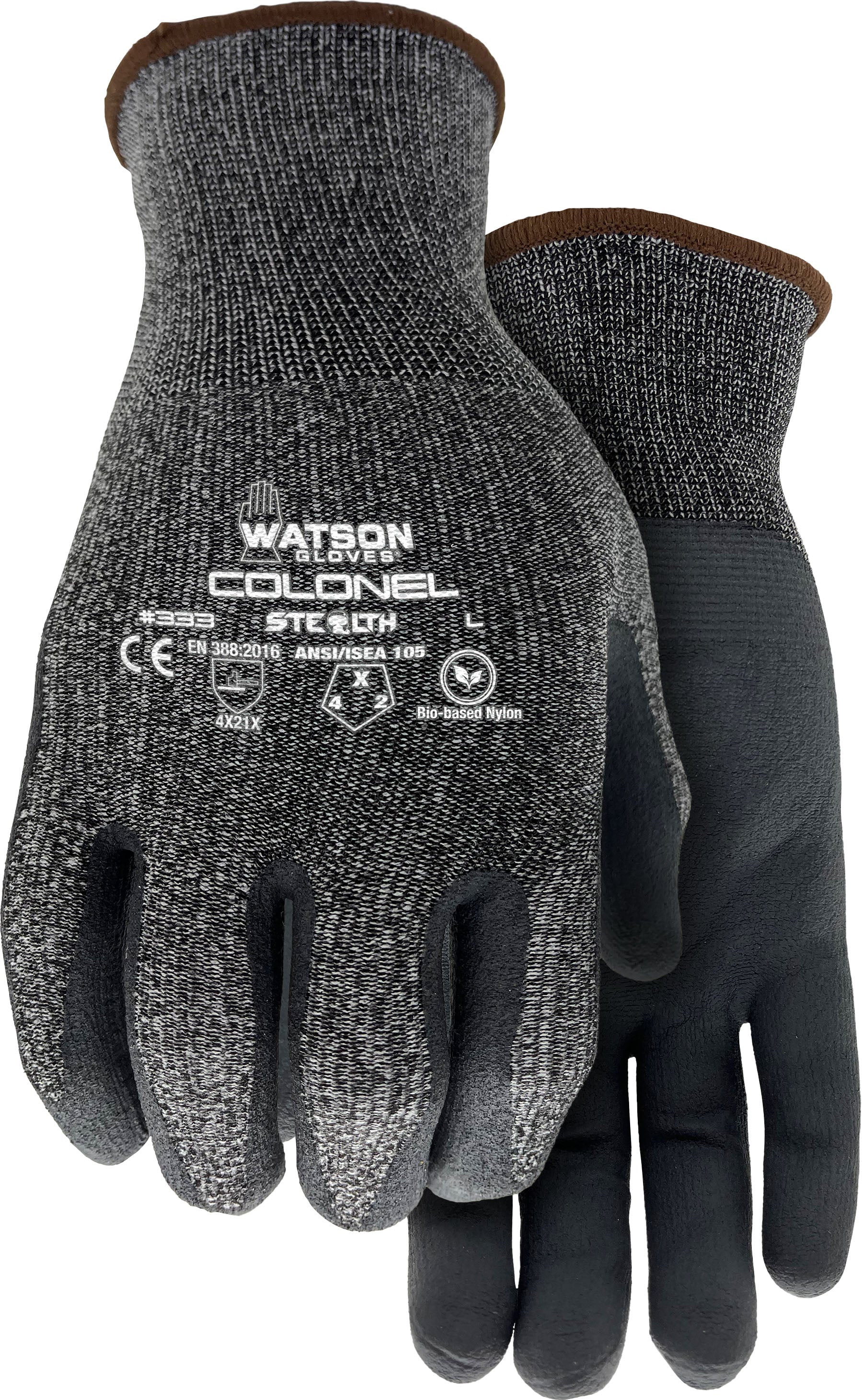 Watson Gloves Mens Stealth Colonel Bio Based