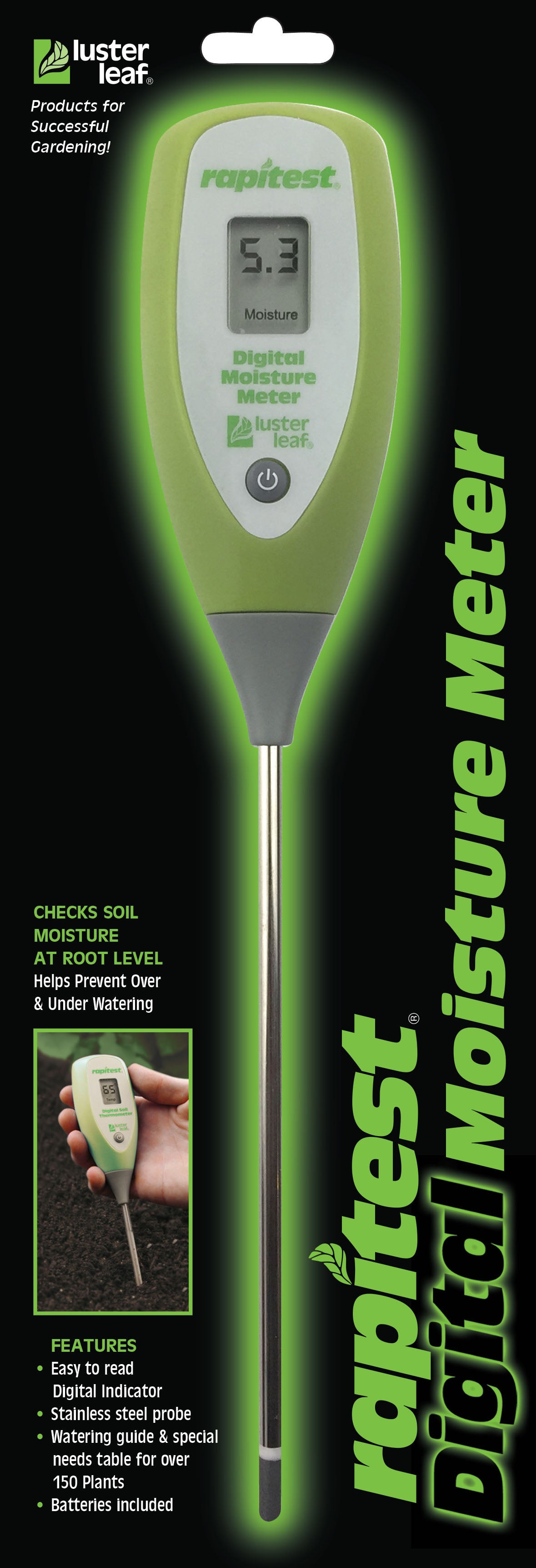 Rapitest Digital Moisture Meter