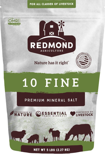 Redmond 10 Fine Mineral Salt