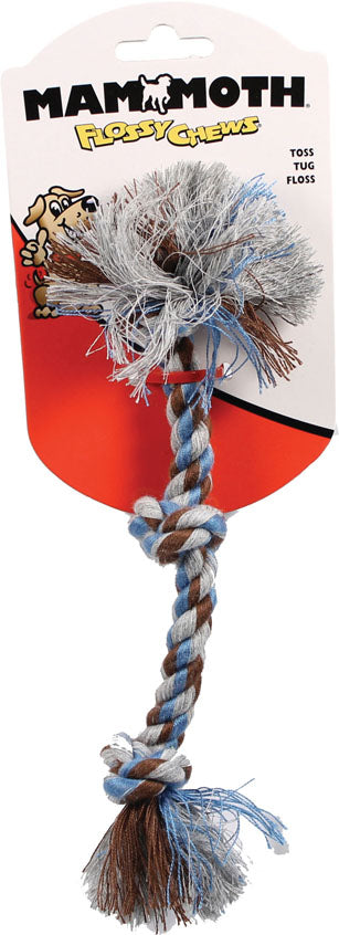 Flossy Chews Color 3 Knot Rope Tug