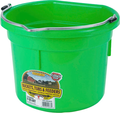 Little Giant Duraflex Plastic Flat Back Bucket