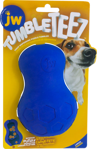 Jw Tumble Teez Treat Dog Toy
