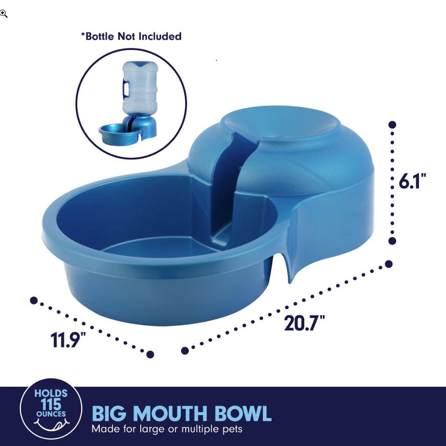 Petmate Big Blue Outdoor Water Bowl