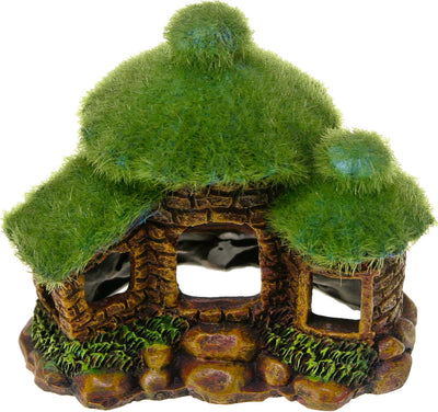 Exotic Environments Hut W/Fiber Moss