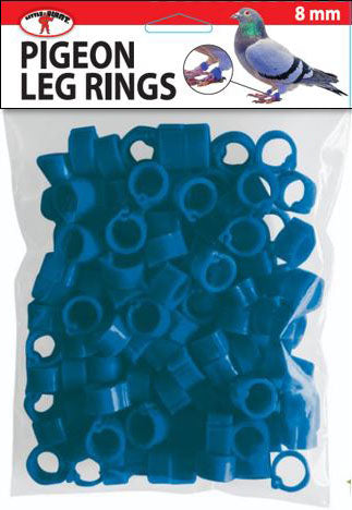 Little Giant Plastic Pigeon Leg Rings 100pk