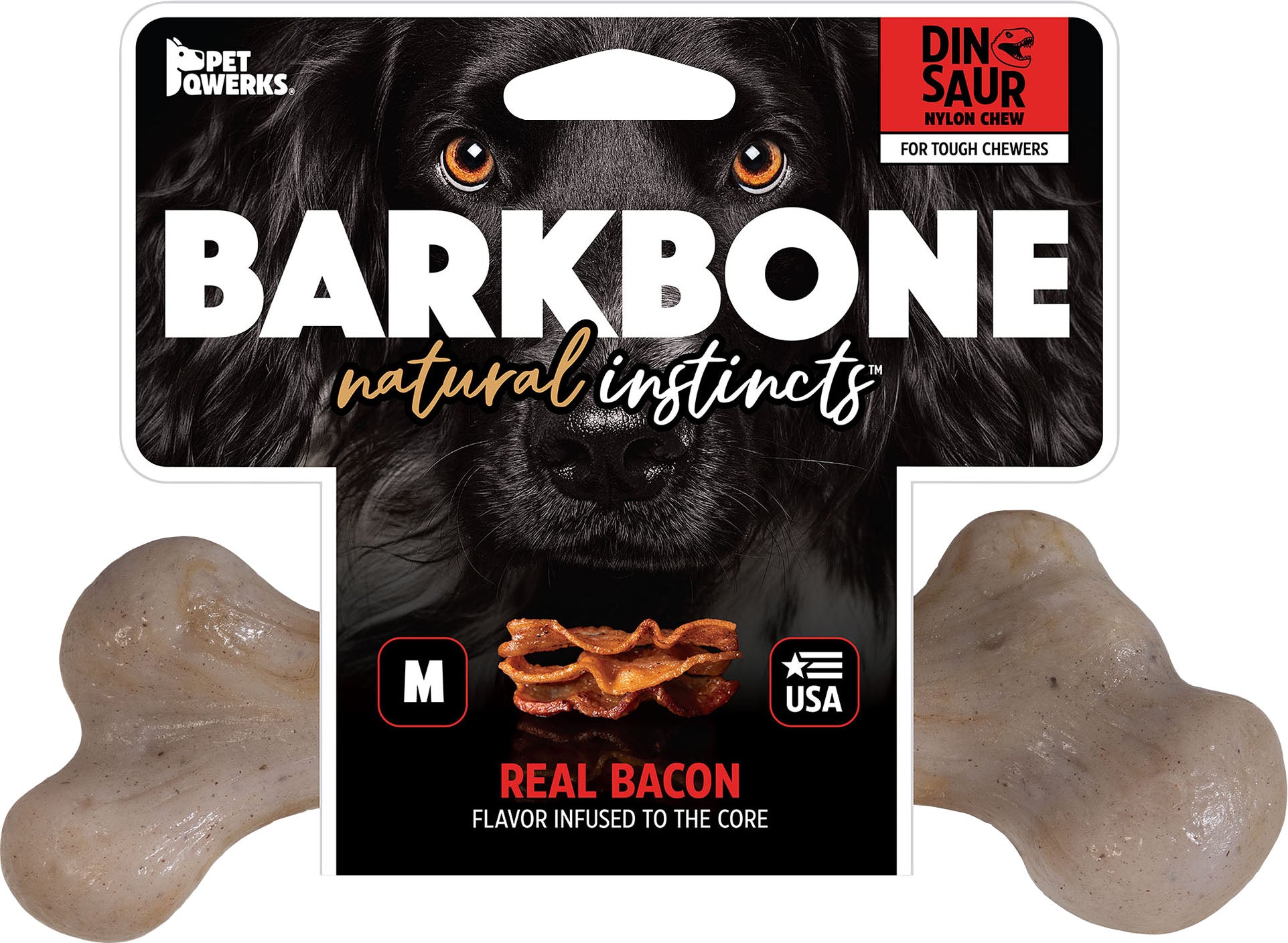 Dinosaur Barkbone Usa Dog Chew