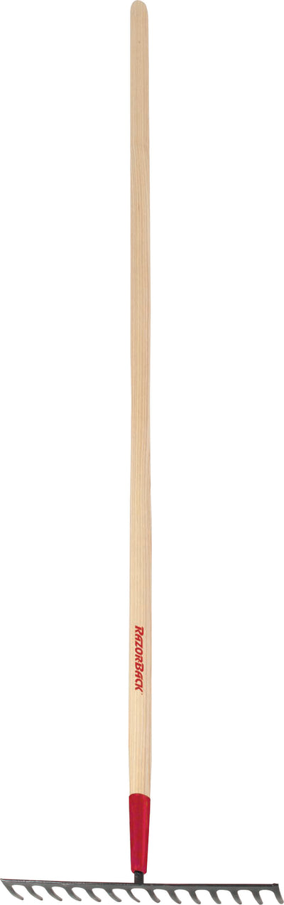Razor-Back 14 Tine Level Head Forged Steel Rake