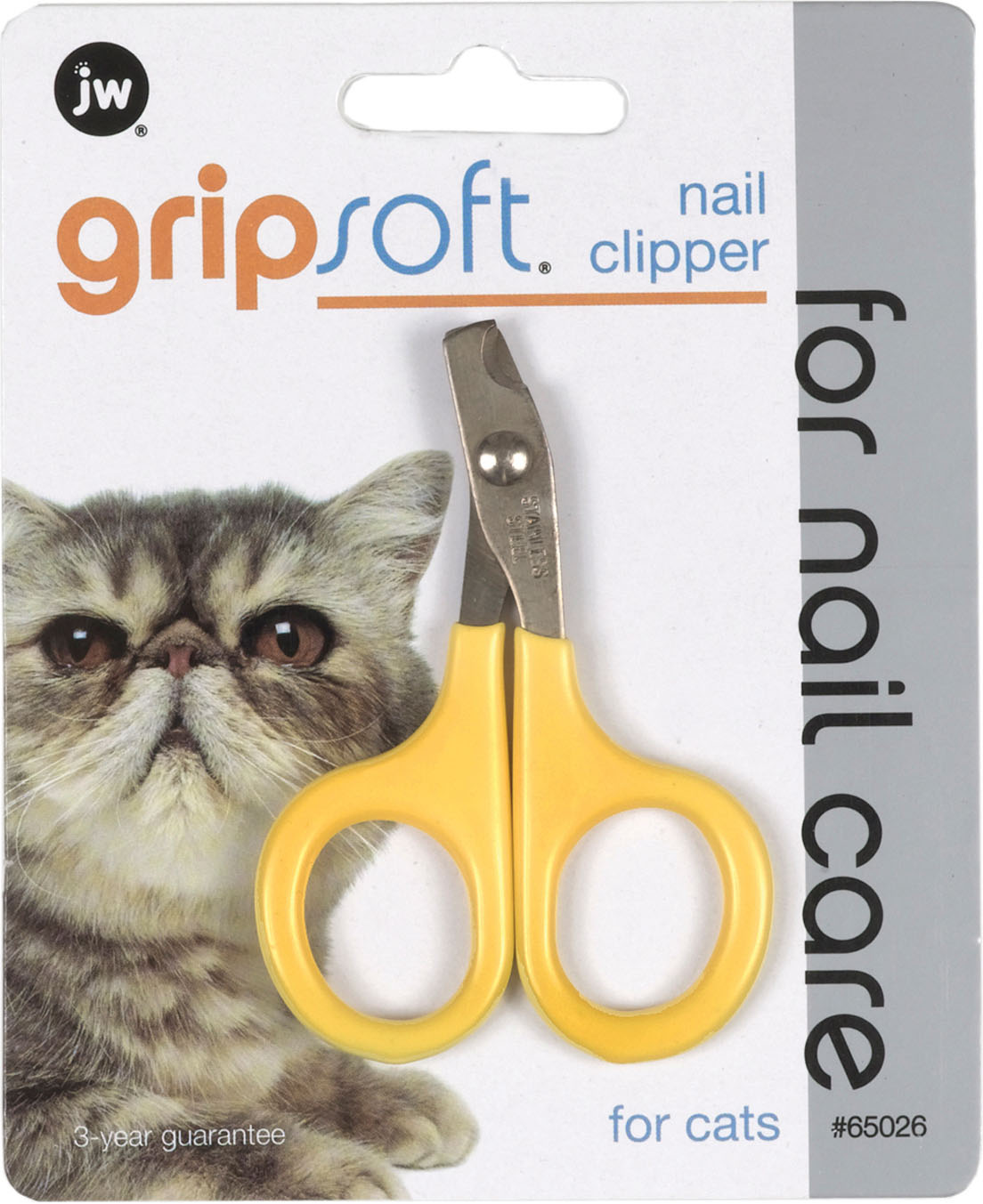Jw Gripsoft Nail Clipper For Cats