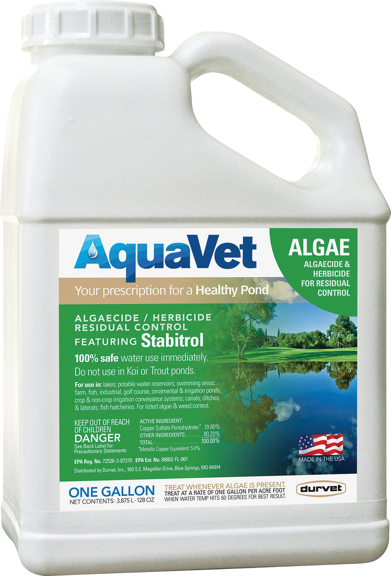 Aquavet Algae Control Algaecide & Herbicide