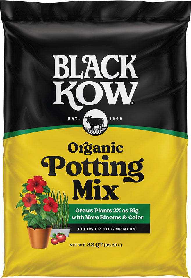 Black Kow Premium Organic Potting Mix W/Plant Food