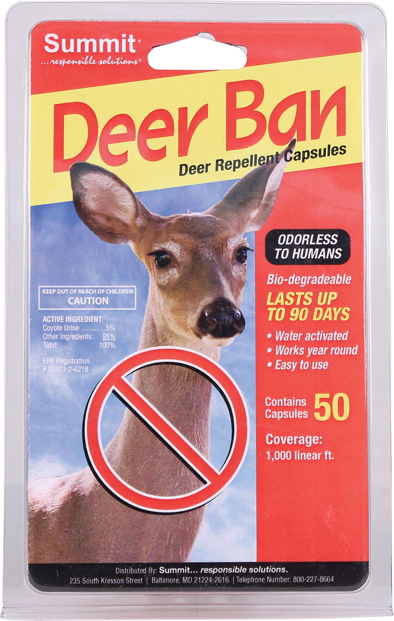Deer Ban Deer Repellent Capsules – Monster Pets