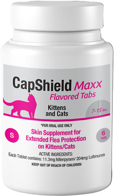 Capshield Maxx Cat Monthly Flea Supplemnt Chewable