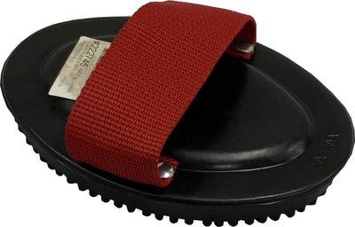 Web Handled Rubber Curry Comb