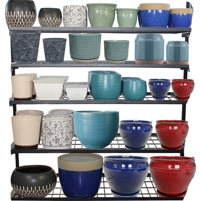 Southern Patio Indoor Ceramic Assortment W/O Rack