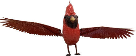 Esschert Design Metal Cardinal Rocker