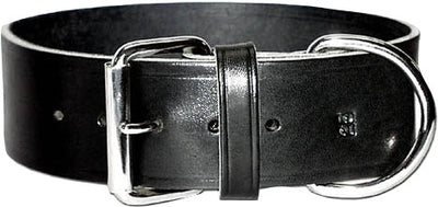 Latigo Leather 1 Ply Dog Collar