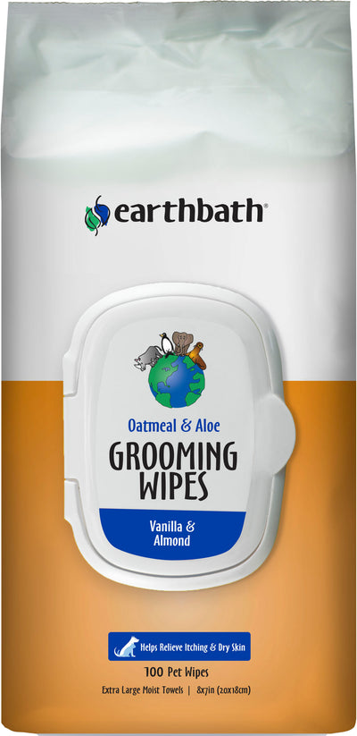 Earthbath Grooming Wipes Oatmeal & Aloe