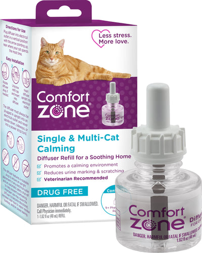 Comfort Zone Soothing Diffuser Refill For Cats