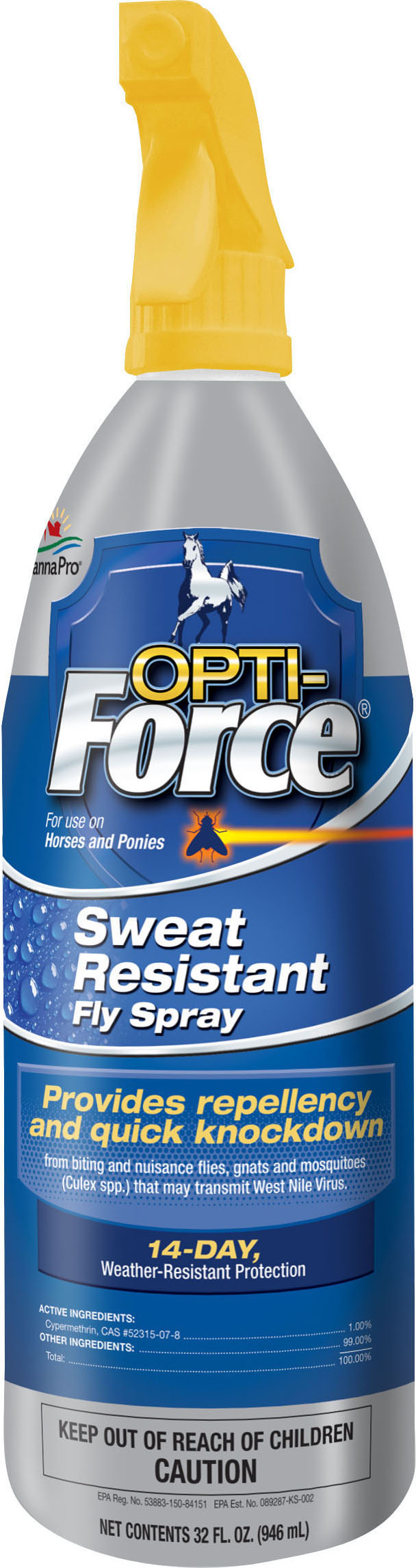 Opti-Force Sweat Resistant Fly Spray