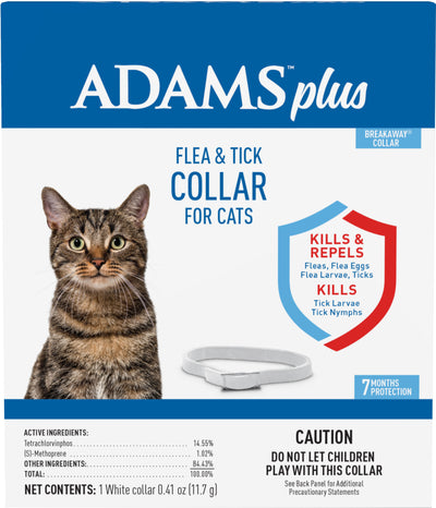 Adams Plus Flea & Tick Collar For Cats