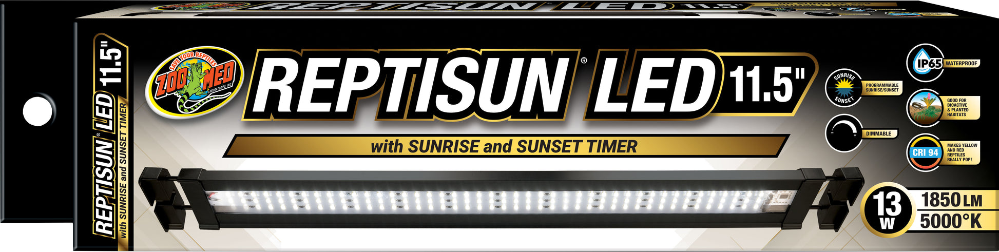 Reptisun Led With Sunrise And Sunset Timer