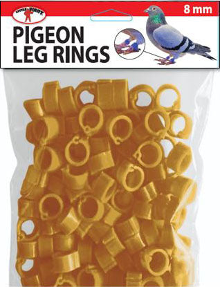 Little Giant Plastic Pigeon Leg Rings 100pk