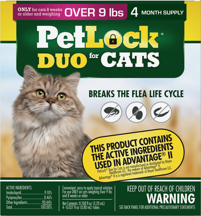 Petlock Ii Flea & Tick Control For Cats