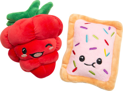 Sungarooz Poptart And Raspberry Plush Dog Toys