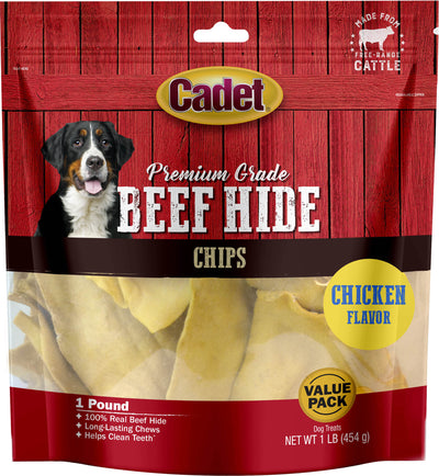 Cadet Premium Grade Rawhide Chips