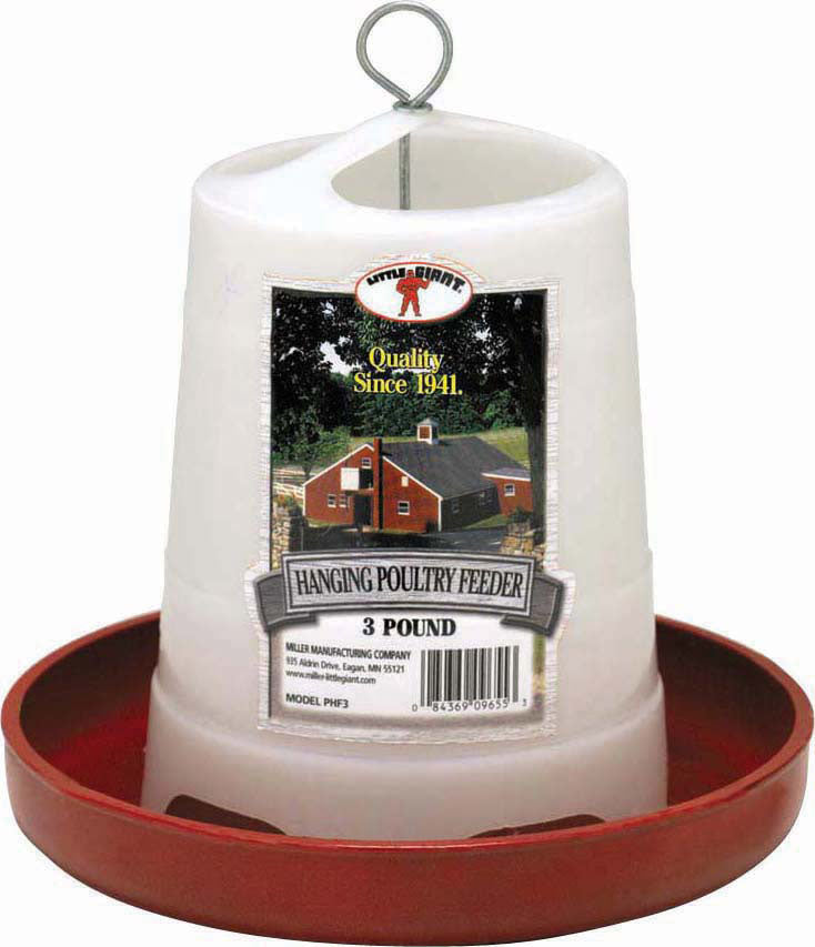 Little Giant Plastic Hanging Poultry Feeder