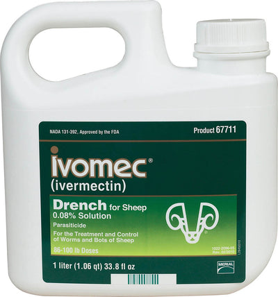 Ivomec Drench .08% Solution Dewormer For Sheep