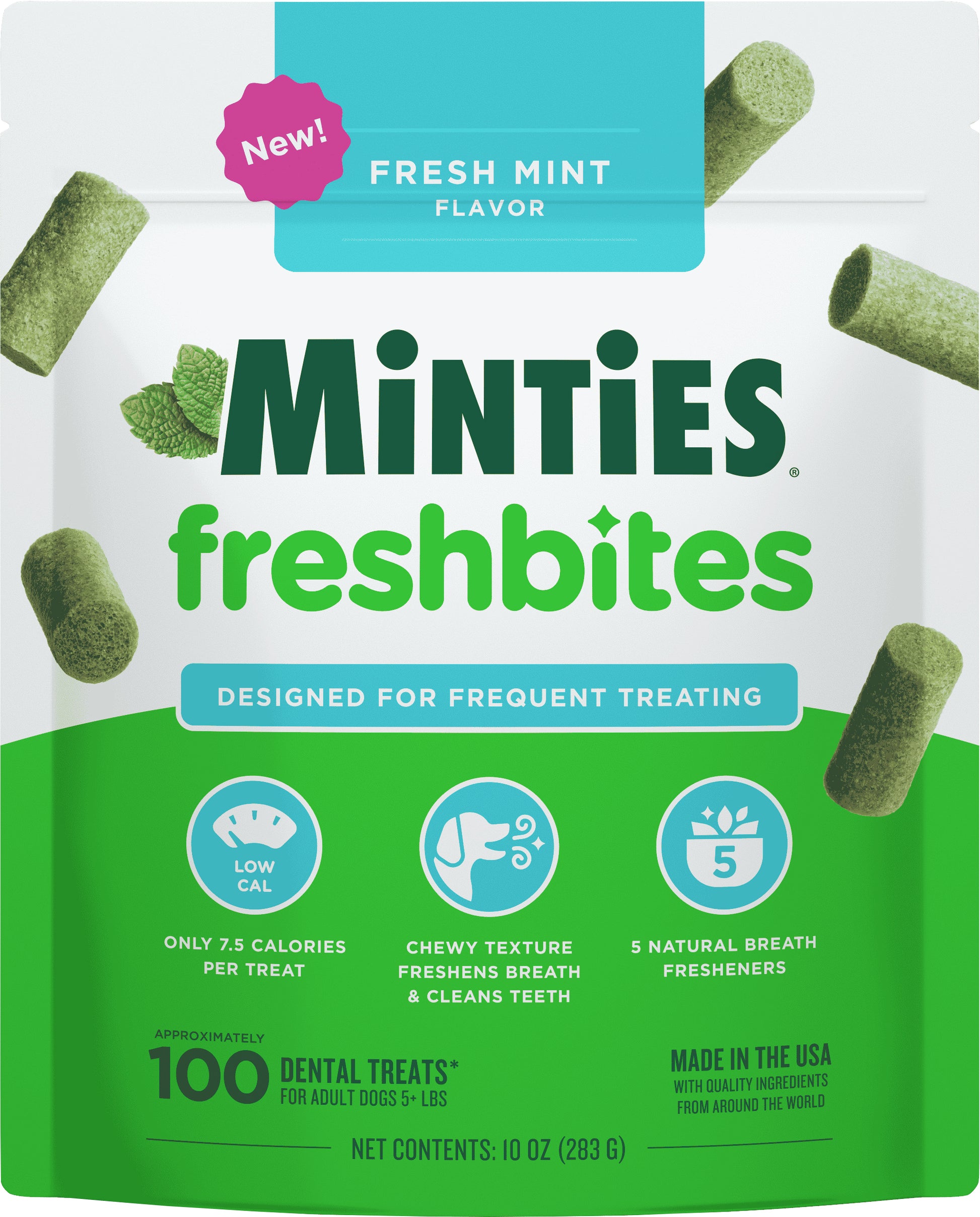 Vetiq Minties Dental Fresh Bites For Dogs