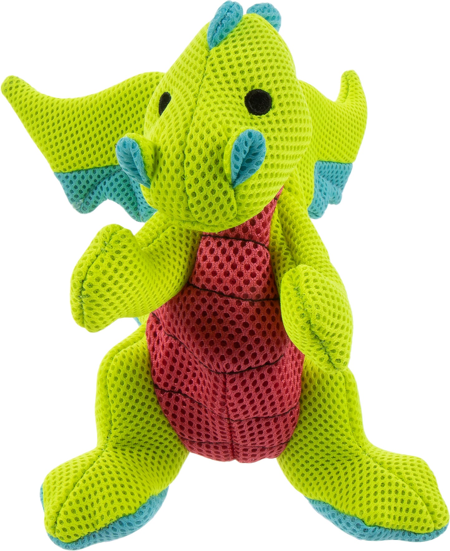 Godog Dragons Squeaky Plush Dog Toy