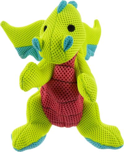 Godog Dragons Squeaky Plush Dog Toy