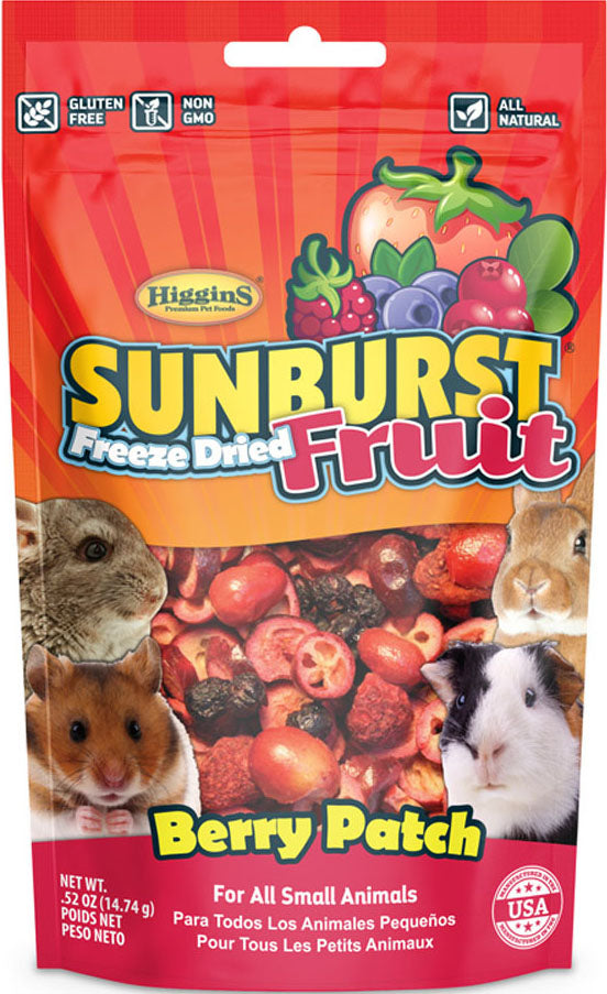 Sunburst Freeze Dried Fruit Small Animal Treat