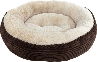 Spot Sleep Zone Round Rib Corduroy Bed